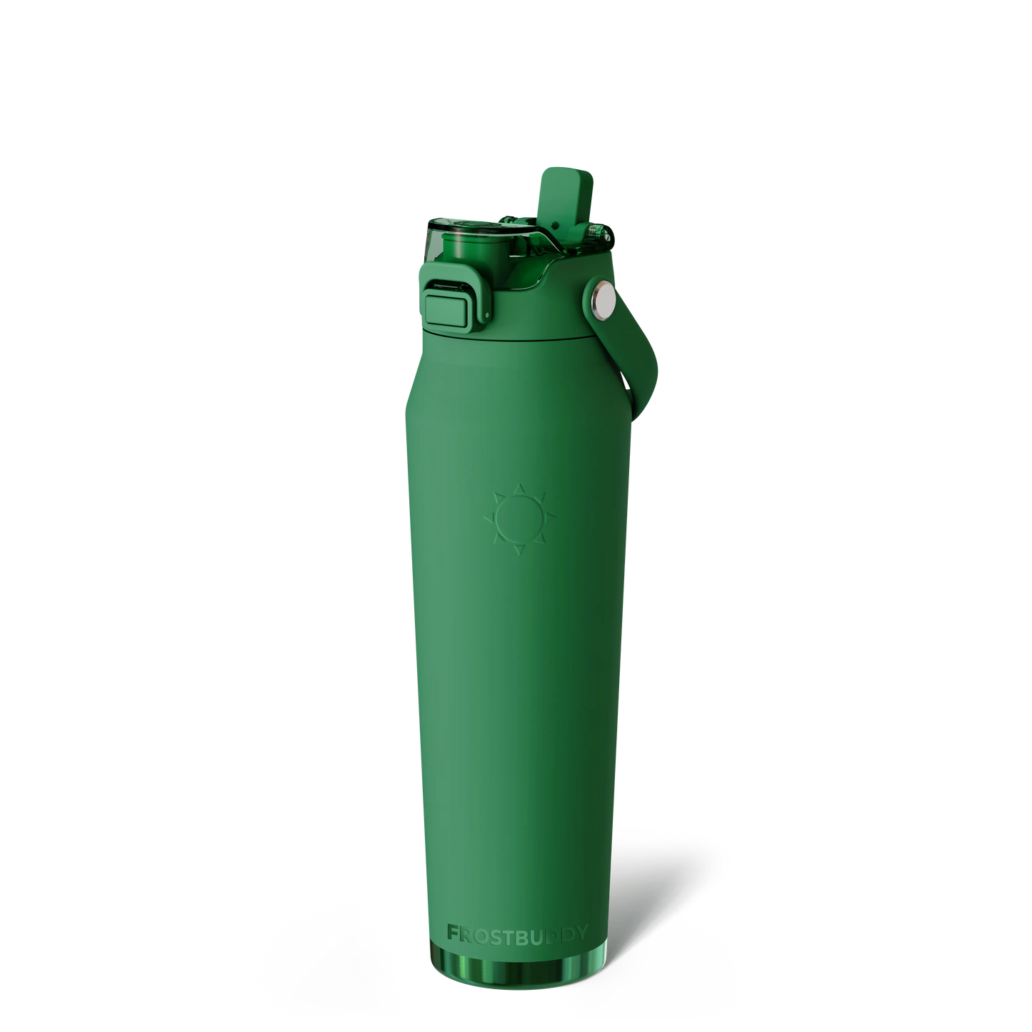 🔥Dual-function lid water bottle - double-layer insulation for 24 hours