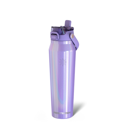 🔥Dual-function lid water bottle - double-layer insulation for 24 hours