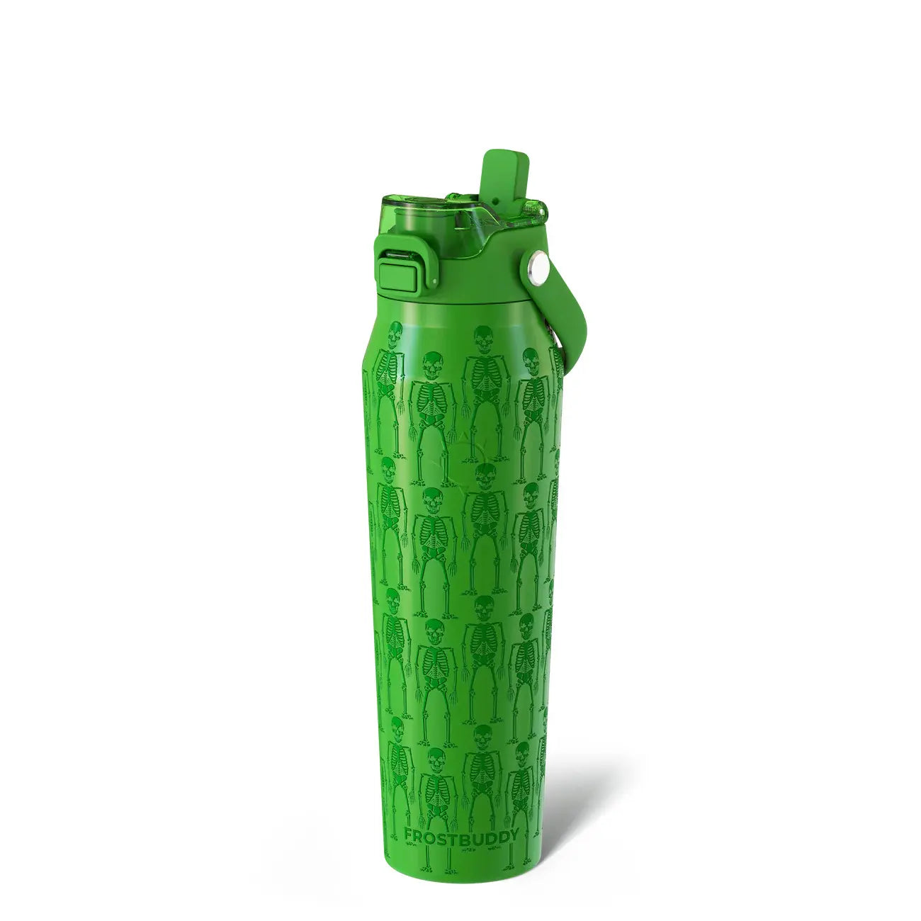 🔥Dual-function lid water bottle - double-layer insulation for 24 hours