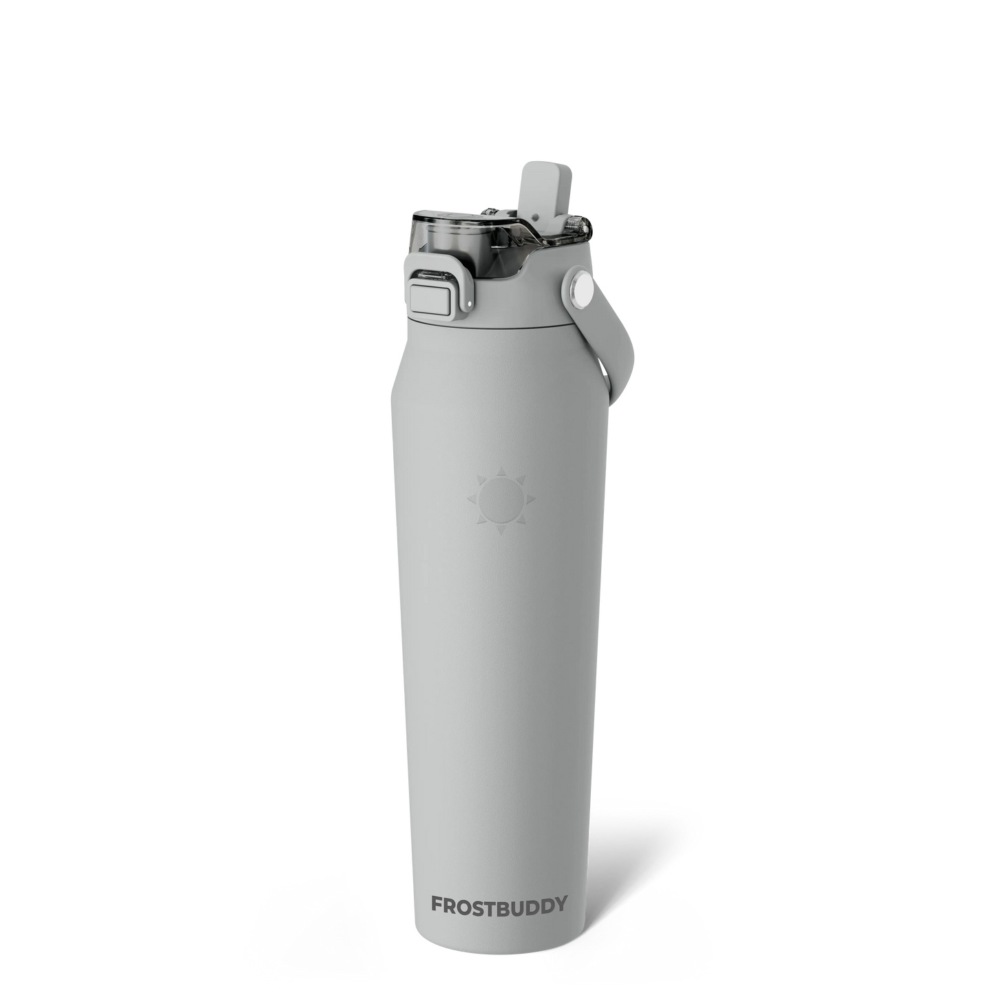 🔥Dual-function lid water bottle - double-layer insulation for 24 hours