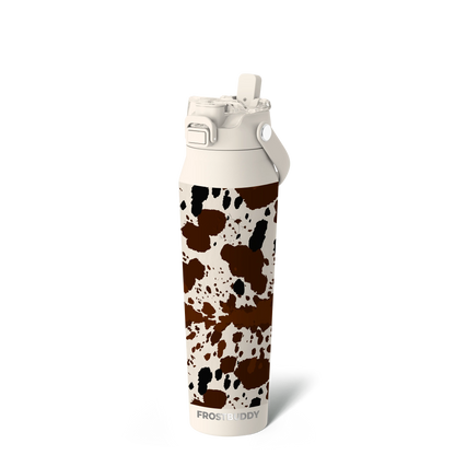 🔥Dual-function lid water bottle - double-layer insulation for 24 hours