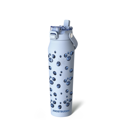 🔥Dual-function lid water bottle - double-layer insulation for 24 hours
