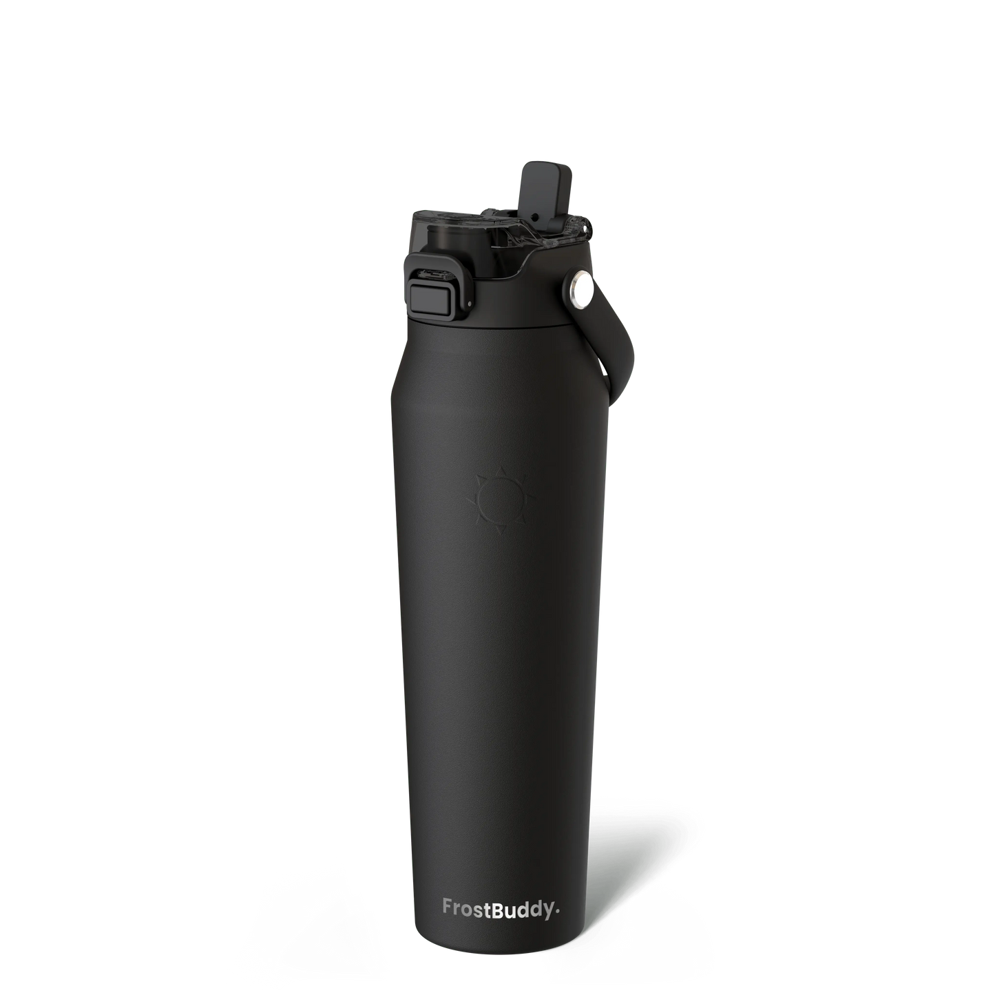 🔥Dual-function lid water bottle - double-layer insulation for 24 hours