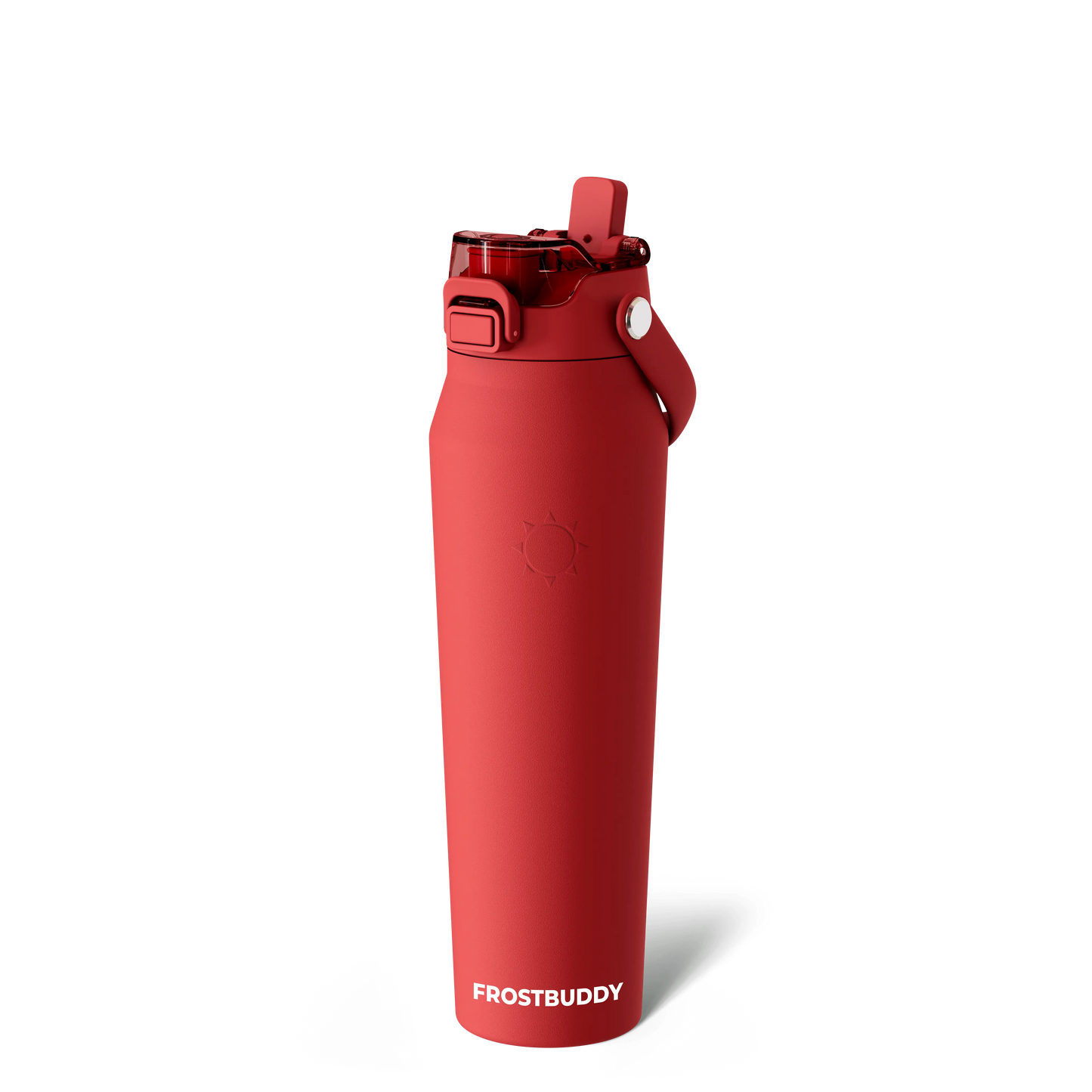 🔥Dual-function lid water bottle - double-layer insulation for 24 hours