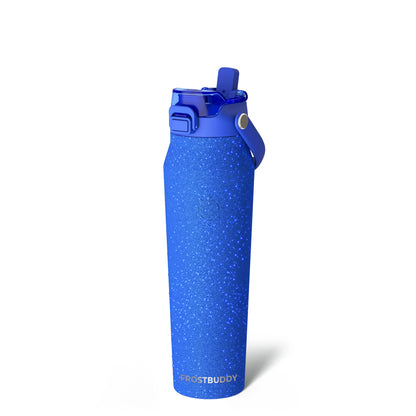 🔥Dual-function lid water bottle - double-layer insulation for 24 hours