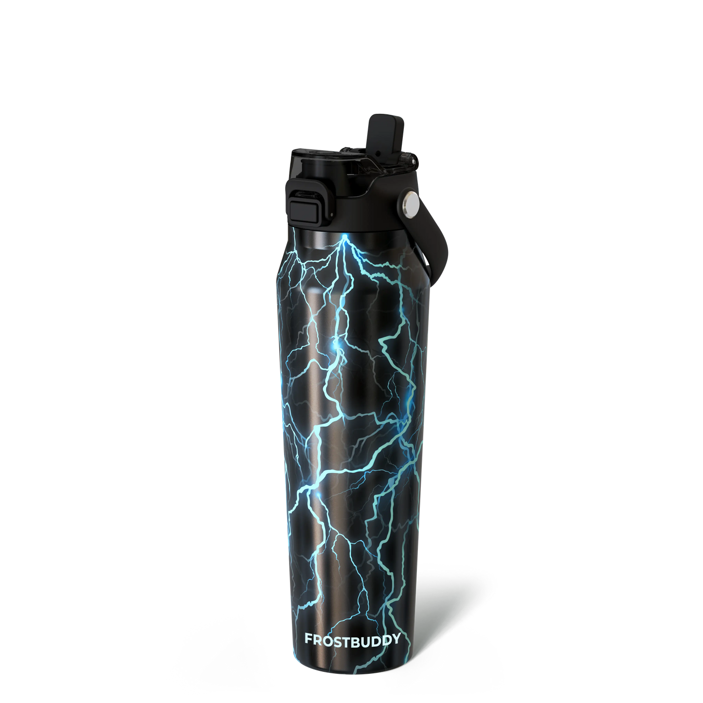 🔥Dual-function lid water bottle - double-layer insulation for 24 hours